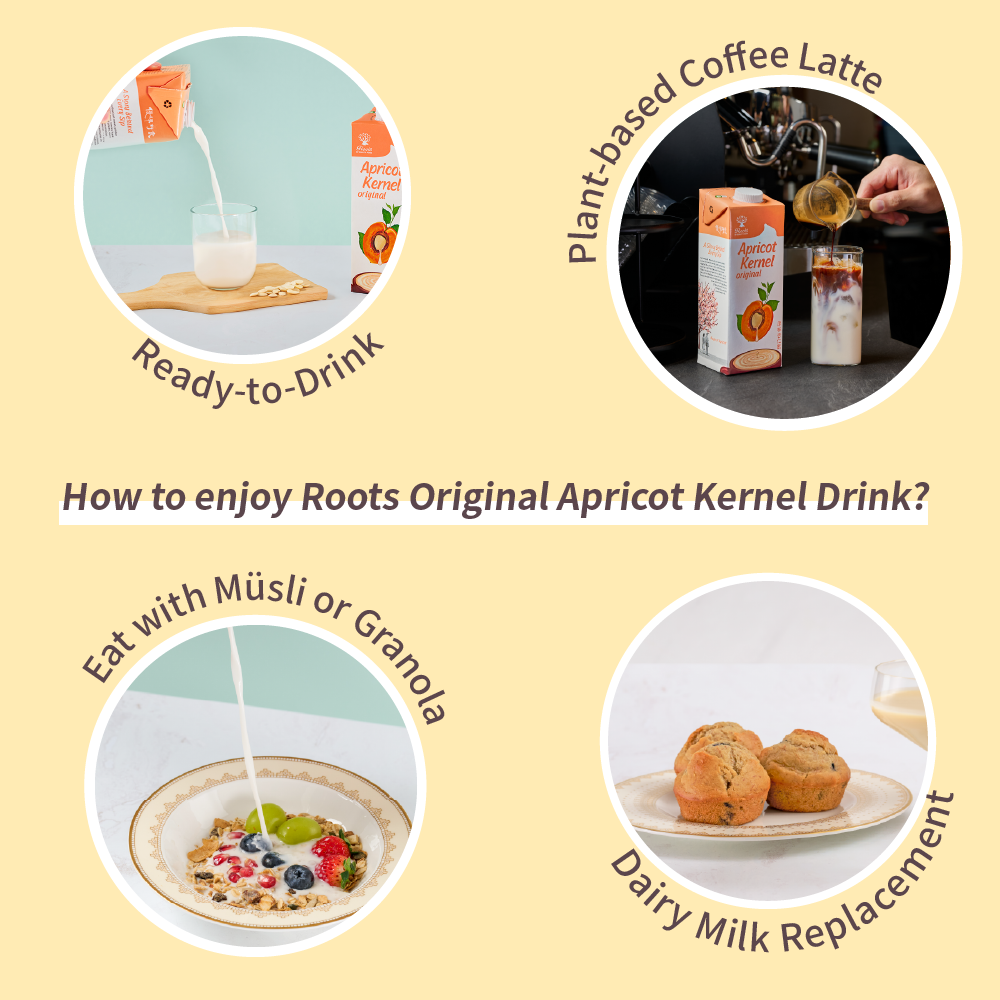 Roots Original Apricot Kernel Drink 1L x 12