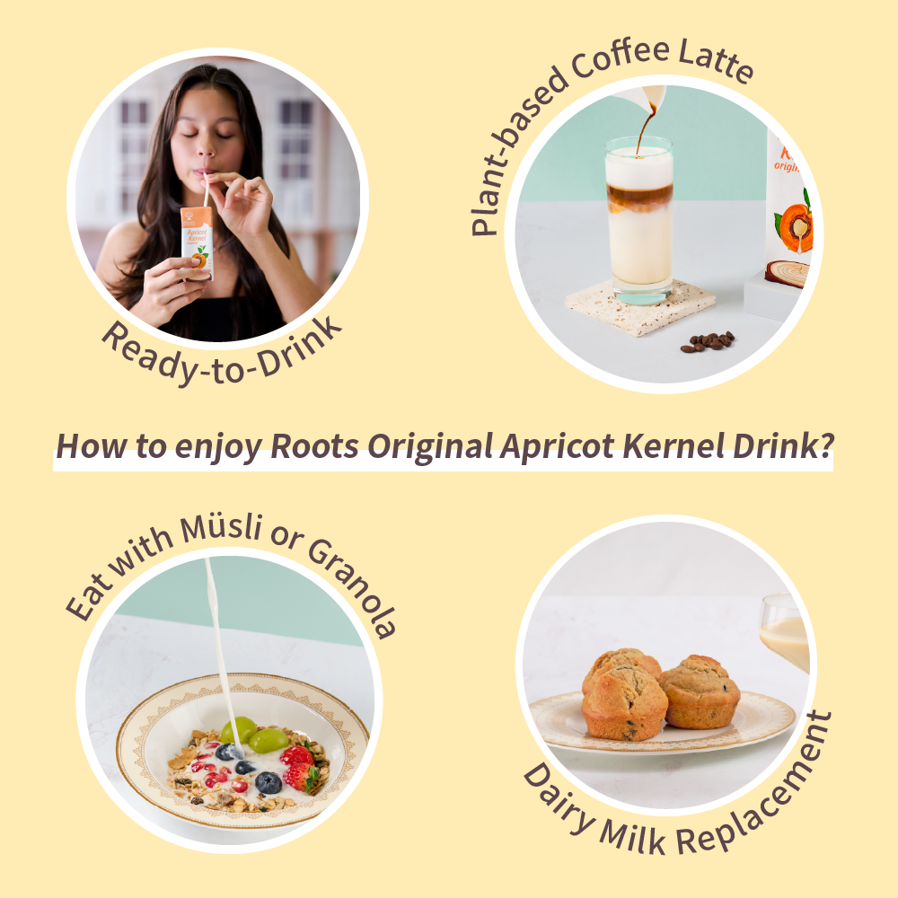 Roots Original Apricot Kernel Drink 200ml x 24