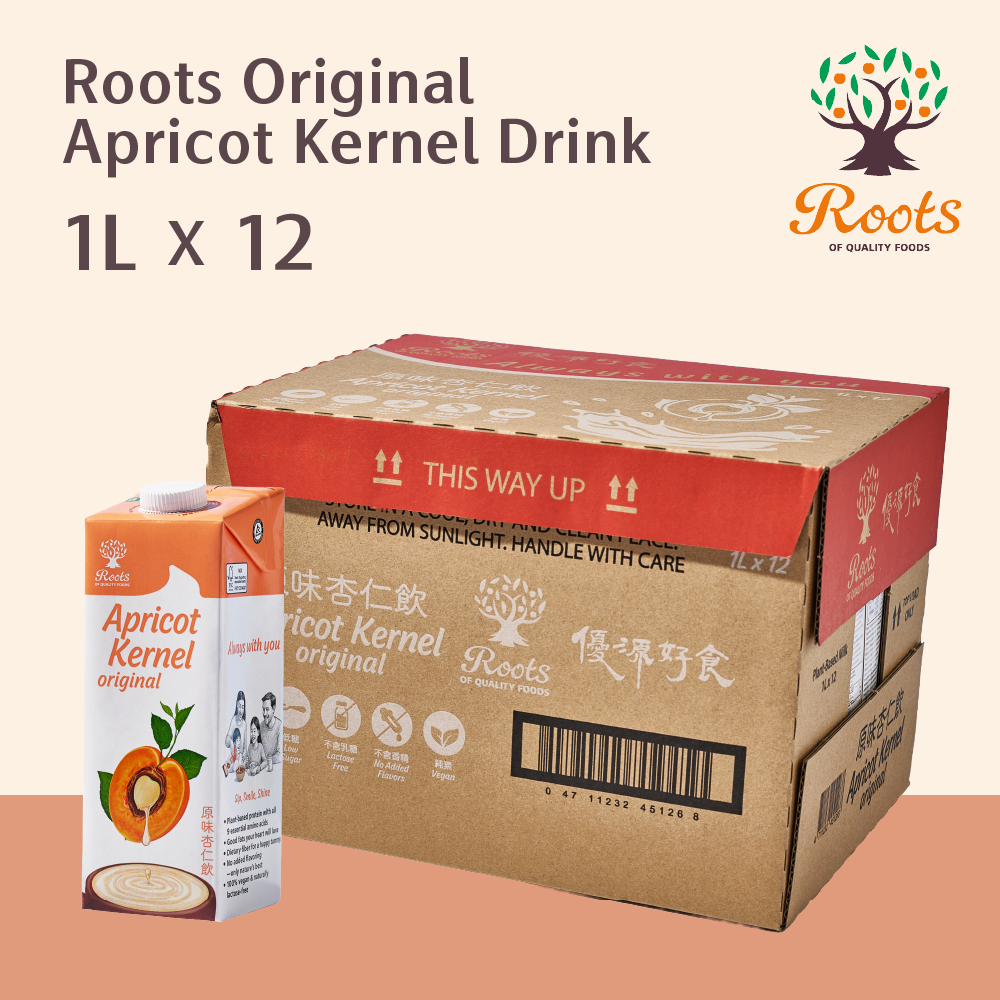 Roots Original Apricot Kernel Drink 1L x 12