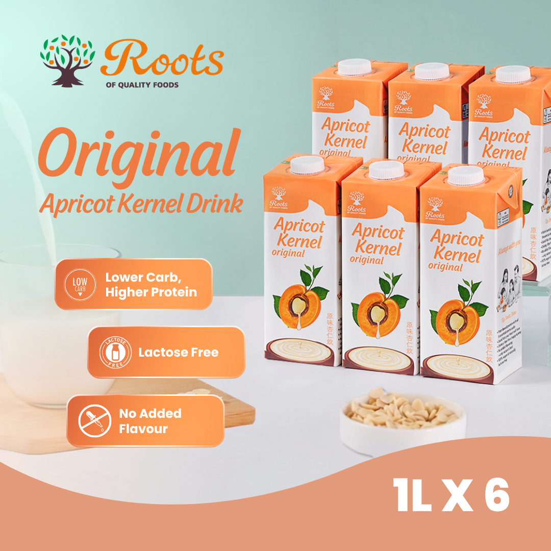 Roots Original Apricot Kernel Drink 1L x 6