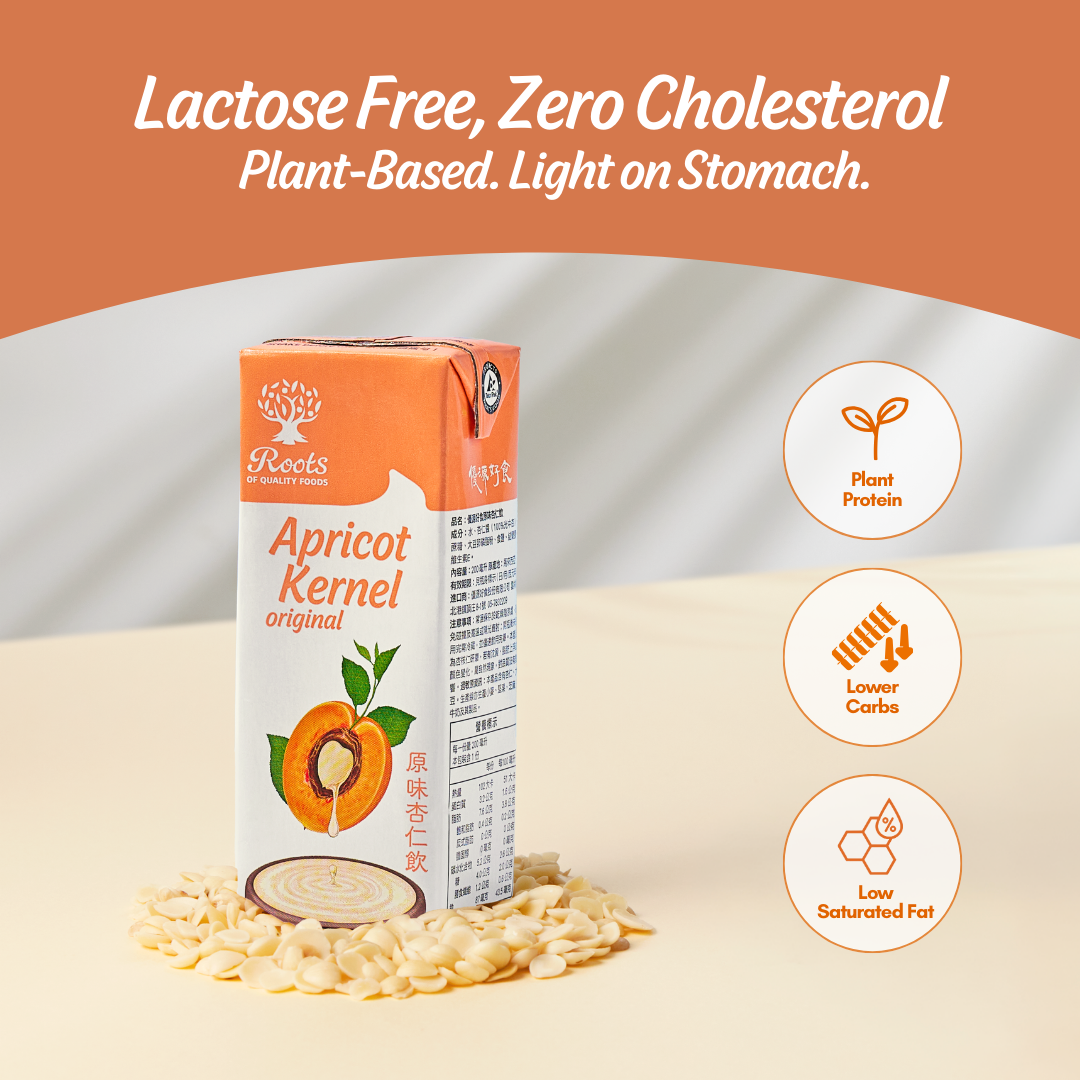 Roots Original Apricot Kernel Drink 200ml x 24