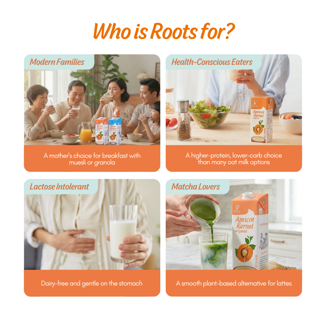 Roots Original Apricot Kernel Drink 1L x 12