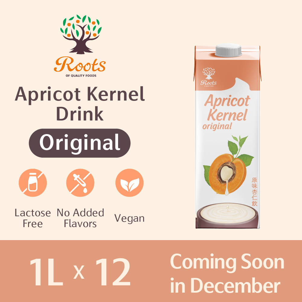 Roots Original Apricot Kernel Drink 1L x 12